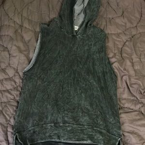 Green/Grey Hoodie